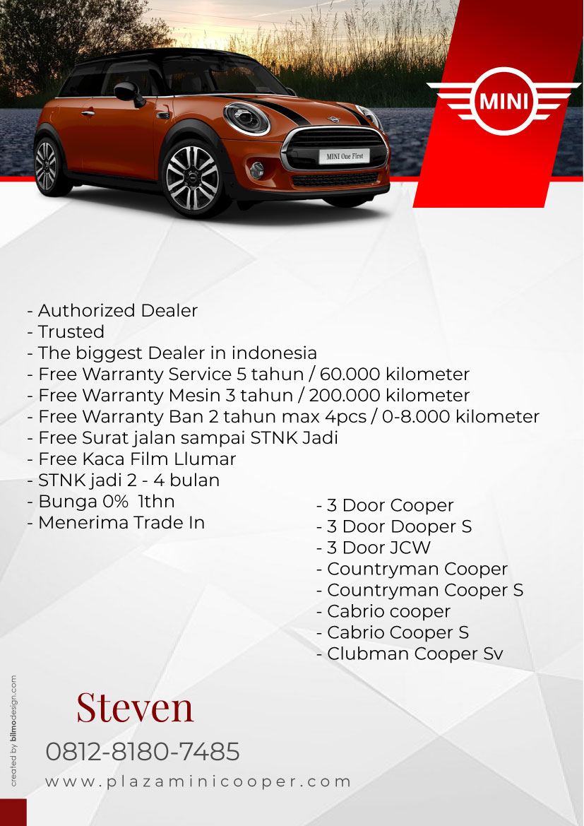 PROMO Plaza Mini Cooper